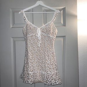White Lulus mini dress